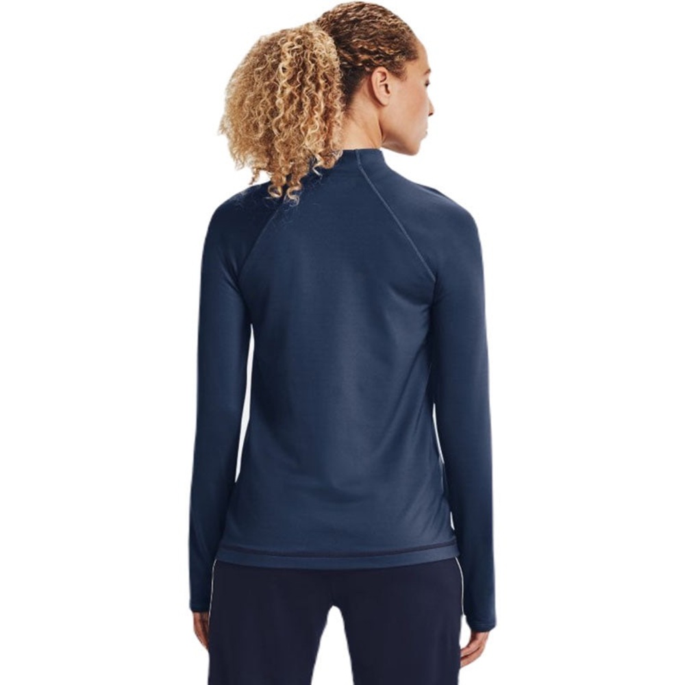 Under Armour Women's Layer Up Midnight Navy Full Zip Jacket - Picture 4 of 5